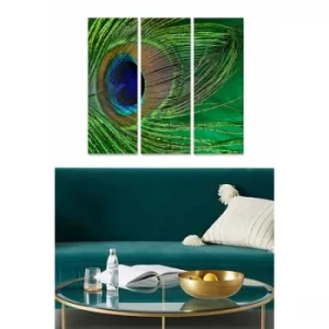 Image of MDF3030306 Multicolor Decorative MDF Painting (3 Pieces)