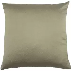 Image of Riva Home Palermo Cushion Cover With Metallic Sheen Design (One Size) (Oyster) - Oyster