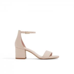 Image of Aldo Villarosa Low Block Heel Sandal Light Pink