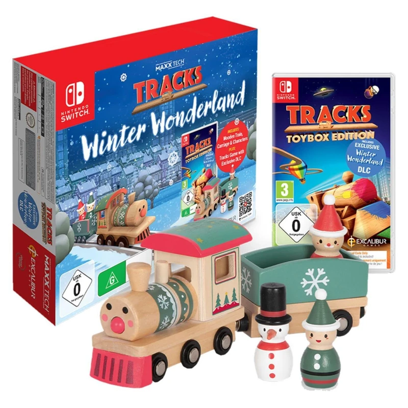Image of Tracks Winter Wonderland Bundle [Code in a Box] (Switch)