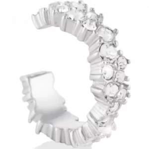 Image of Olivia Burton Under The Sea Silver Mermaid Ear Cuff