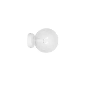 Image of Rossi White Wall Lamp with Clear Glass Shades, 1x E18