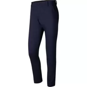 Image of Nike Dri-FIT UV Slim-Fit Golf Chino Trousers Mens - Blue