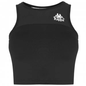 Image of Kappa Like No Other Birmi Crop Top - Black/White