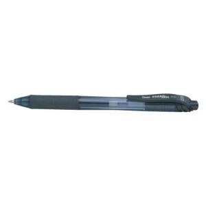 Image of Pentel EnerGel X BL107 A 0.35mm Retractable Rollerball Gel Pen Black