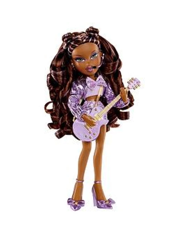 Image of BRATZ Pop Starz Sasha - Fashion Doll with Collectable Charm Outfit and Music Accessories