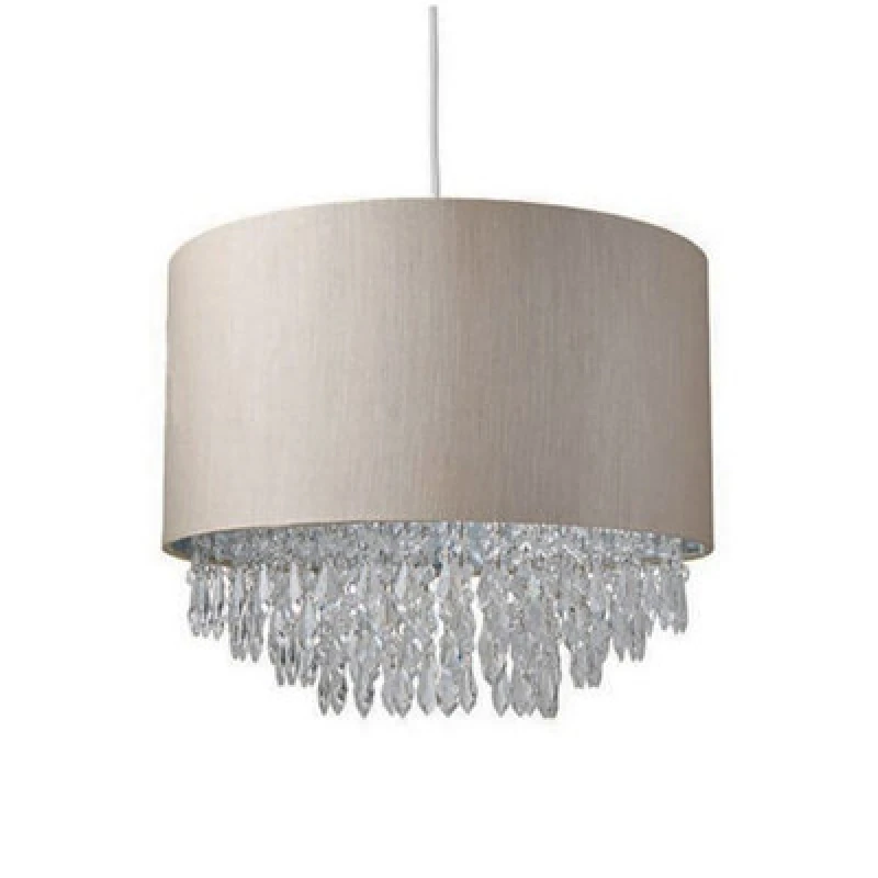 Image of K Living Waverly Beaded Droplet Chandelier Pendant Ceiling Shade