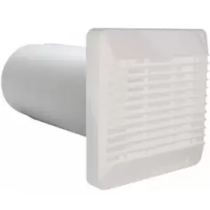 Image of Vent-Axia 150mm White Wall Kit - 140902
