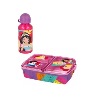 Image of STOR Disney Princess Sandwich Box and Bottle Twin Pack