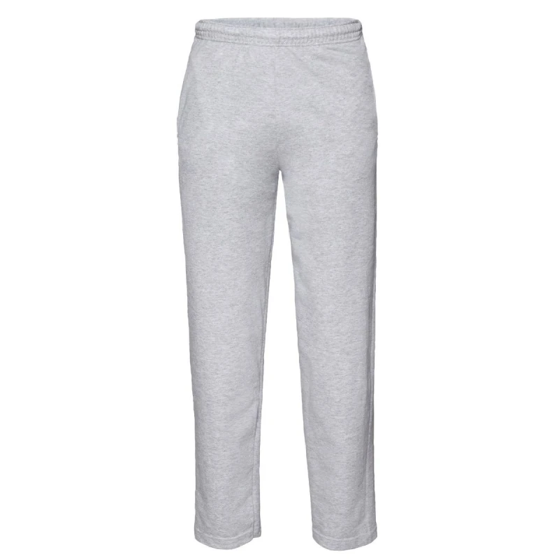 Image of Fruit Of The Loom Fruit of the Loom Men Lightweight Jog Pant Jogging Bottoms in Grey Size: Small Grey S Male 5054171169320
