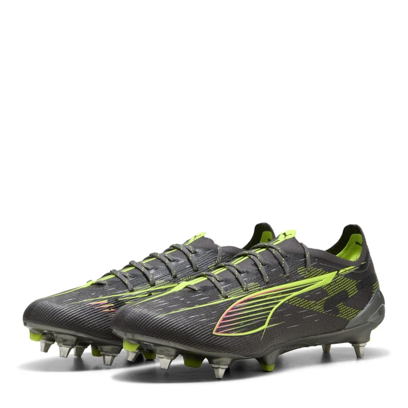 Image of Puma Ultra 5 Ultimate Adults Soft Ground Football Boots Matte Silver male 6 (39)