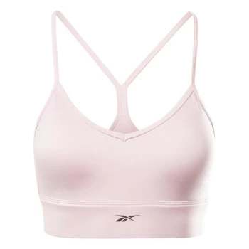 Image of Reebok WOR Cut Out Back Bra Ladies - Frost Berry