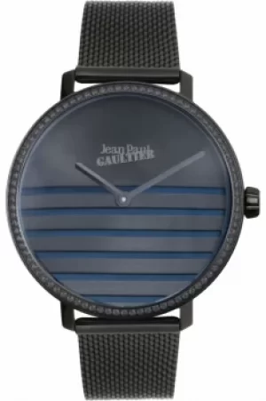 Image of Jean Paul Gaultier Mini Glam Navy Ladies Watch JP8506102