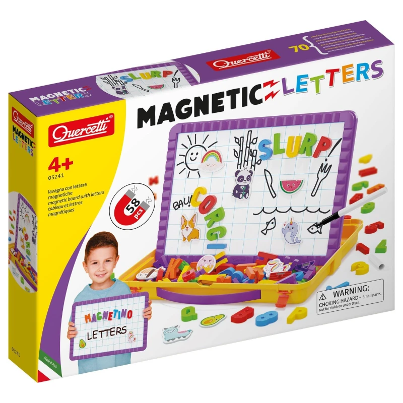 Image of Quercetti Magnetino Letters Pre-School Toys One Size Multi 42084299000
