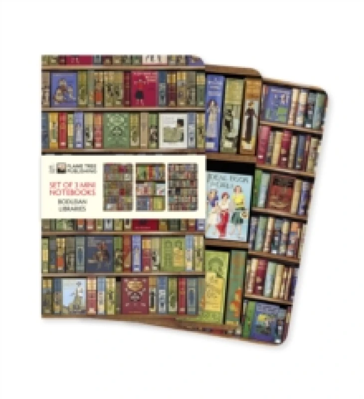 Image of Bodleian Libraries Set of 3 Mini Notebooks Notebook / blank book