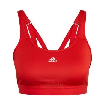 Image of adidas TLRD Move Training High-Support Bra Womens - Red