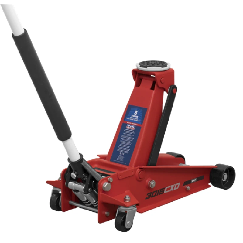 Image of Sealey Trolley Jack 3 Tonne Super Rocket Lift 32747AWUK
