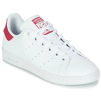 Image of adidas STAN SMITH J SUSTAINABLE Girls Childrens Shoes Trainers in White