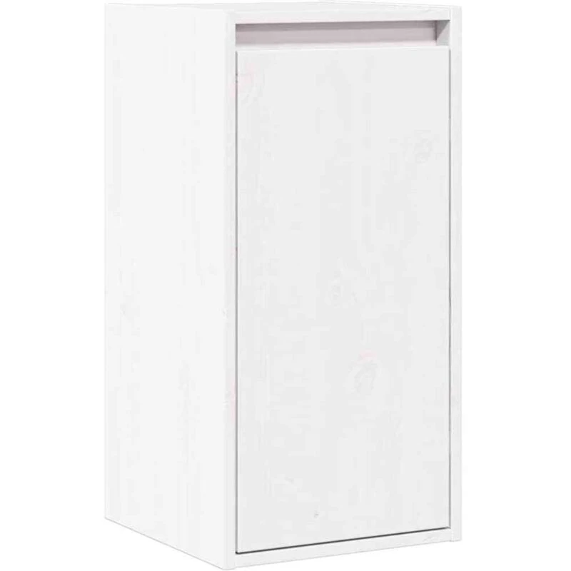 Image of VIDAXL Vidaxl - Wall Cabinet White 30x30x100cm Solid Pinewood 8720286840993