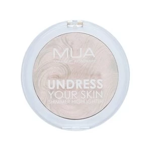Image of MUA Undress Your Skin Highlighting Powder - Peach Diamond White