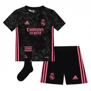 Image of adidas Real Madrid Third Mini Kit 2020 2021 - Black