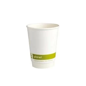 Image of Planet 12oz Double Wall Cups Pack of 25 HHPLADW12
