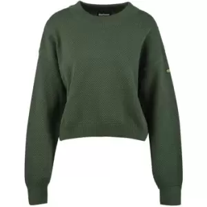 Image of Barbour International Monaco Knitted Jumper - Green