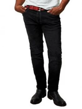Image of Joe Browns Joe Browns Sensational Fit Jeans, Black, Size 30, Inside Leg Regular, Men
