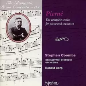 Image of Complete Works for Piano and Orchestra The Corp by Gabriel Pierne CD Album