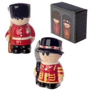 Image of Beefeater and Guardsman Salt and Pepper Set