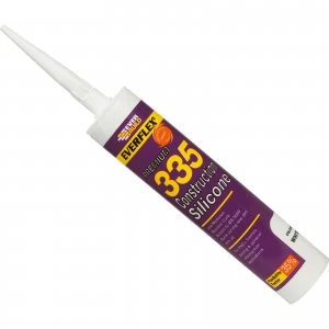 Image of Everbuild Construction Silicone Sealant Black 310ml