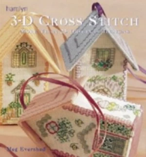 Image of 3-D Cross Stitch by Meg Evershed Hardback