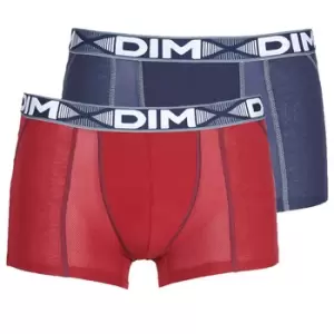 Image of DIM 3D FLEX AIR X 2 mens Boxer shorts in Blue - Sizes EU M,EU S,EU XL,EU L,EU XXL