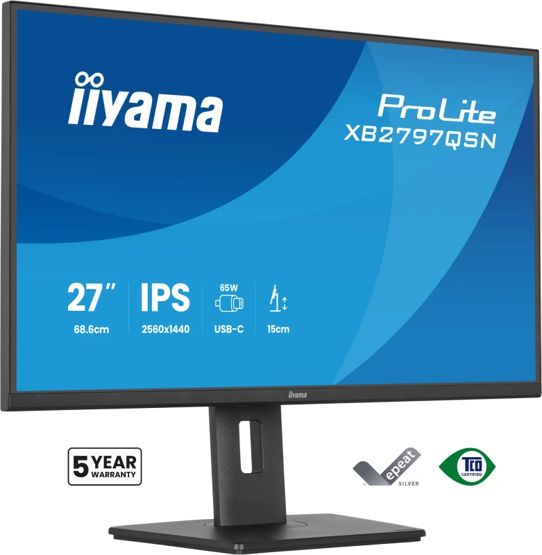 Image of iiyama ProLite XB2797QSN-B1 computer monitor 68.6cm (27") 2560 x
