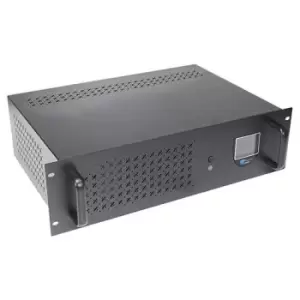 Image of Powercool Off-Line 1200VA 3U Rackmountable UPS 720W AVR Energy Saving DC Cold Start Alarm 1x UK Socket 4 x IEC 2x RJ45 1x USB LCD Monitoring