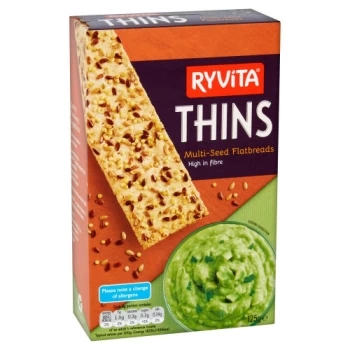 Image of Ryvita Thins - Multi-Seed - 125g x 6
