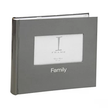 Image of 4"x 6" iFrame Album with Cover Aperture - Charcoal