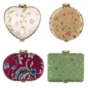 Image of Oriental Silk Compact Mirror