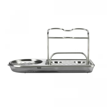 Image of OXO Softworks Stainless Steel Sink Organiser