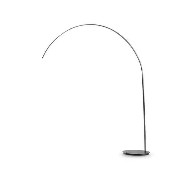 Image of Dorsale Arc Floor Lamp Matte Black