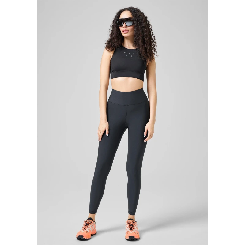 Image of Casall Womens Graphic High-Waisted Gym Leggings Black female 8 (XS)