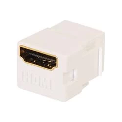 Image of C2G Snap-In HDMI F/F Keystone Insert Module - White
