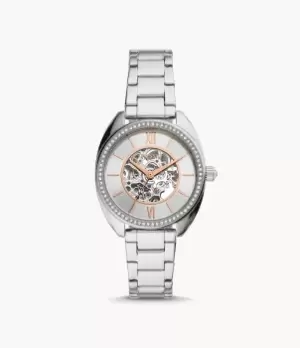 Image of Fossil Women Vale Automatic Stainless Steel Watch