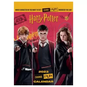 Image of Harry Potter A3 Change It Up Calendar