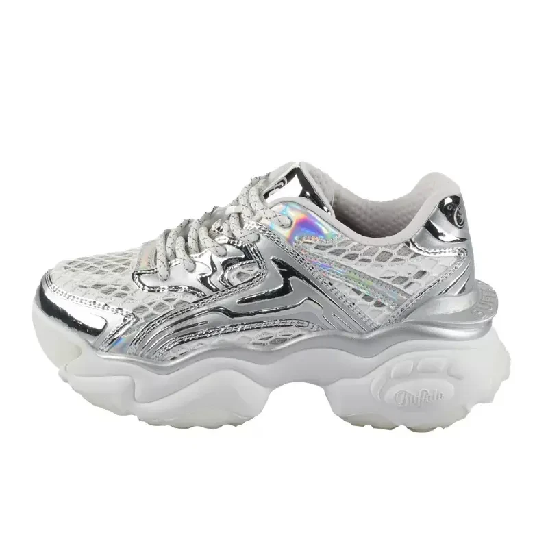 Image of Buffalo Womens Trainers Buffalo Score Tec - Vegan Nappa/Mesh Blanc Female 41