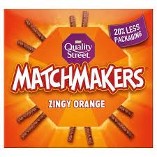 Image of Nestle Quality Street Matchmakers Zingy Orange 120g