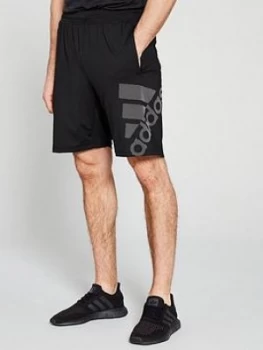 Image of adidas Bos Training Shorts - Black, Size S, Men