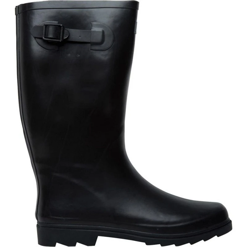 Image of Trespass Trespass Men Rn X Waterproof Rubber Wellington Boots in Black Size: 4 Black 4 Male 5057819252255