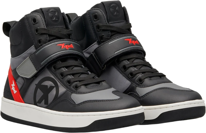 Image of XPD Moto Pro Sneakers Anthracite Red Size 42