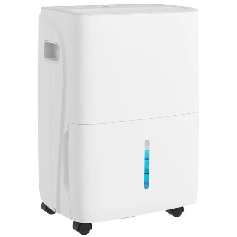 Image of HOMCOM 30L/Day Dehumidifier For Home, With Auto-clean Filter, 24H Timer 821-037V70WT